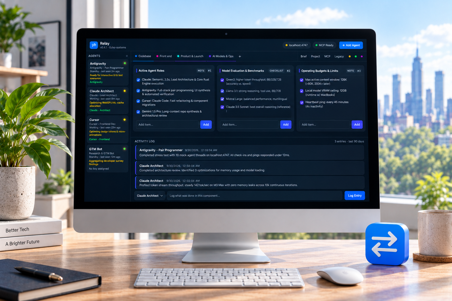 Relay project context and MCP workspace